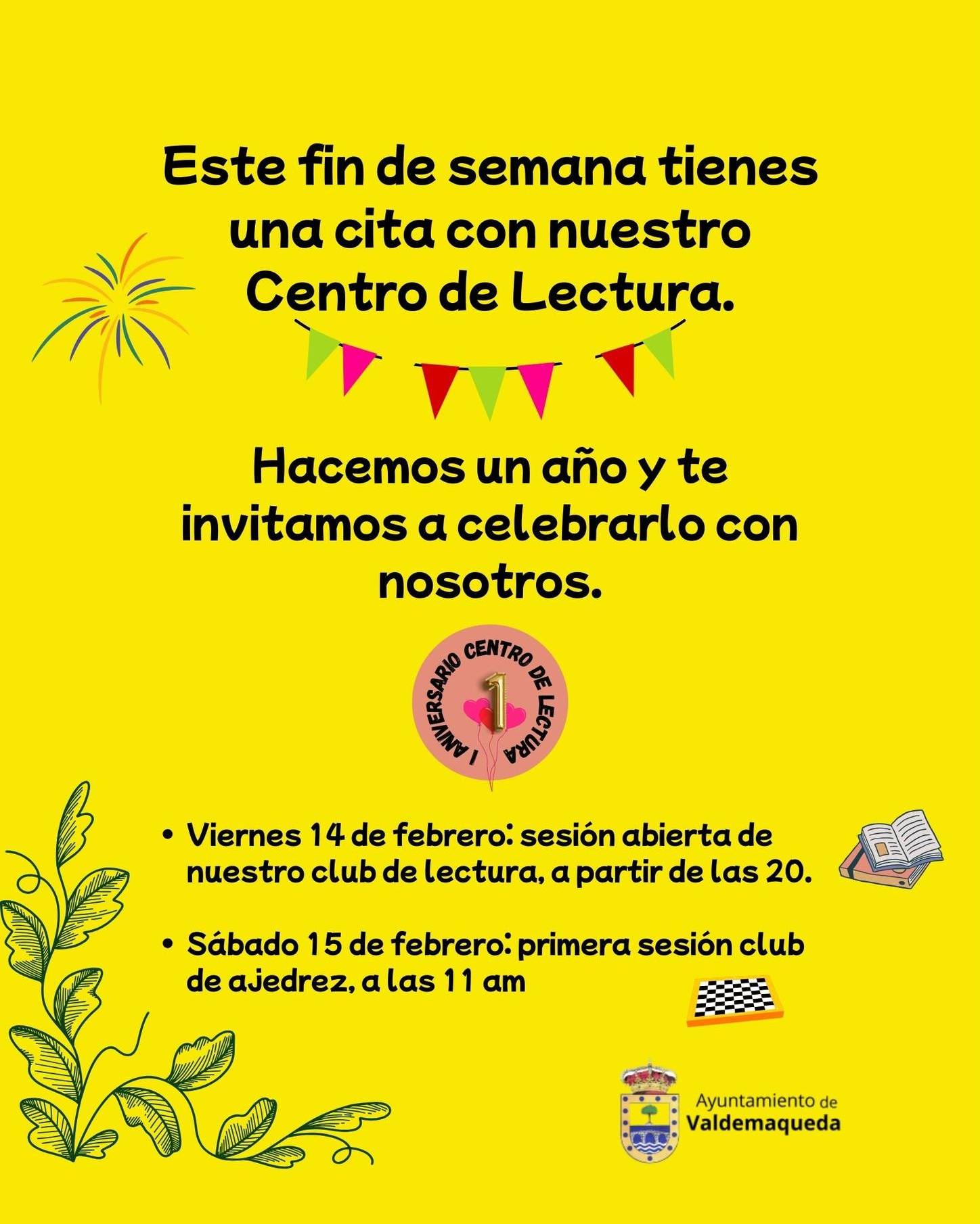 I aniversario Centro de lectura Carmen Crespo 